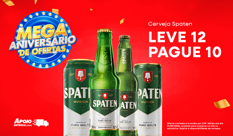 Cerveja Spaten até 31/05